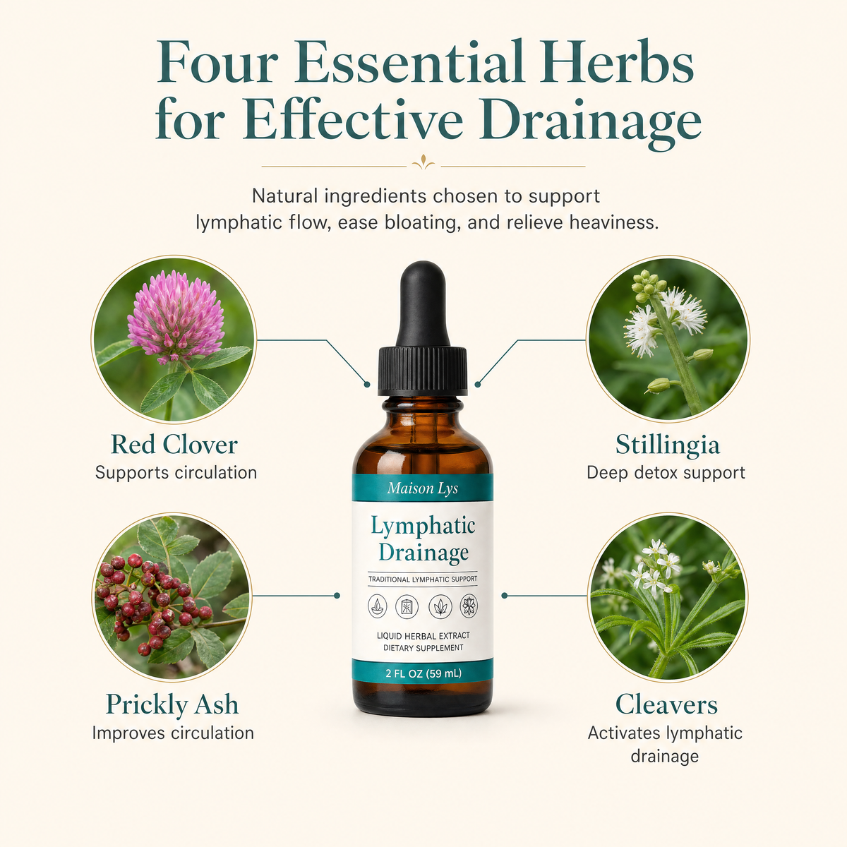 Maison Lys Lymphatic Drainage Drops